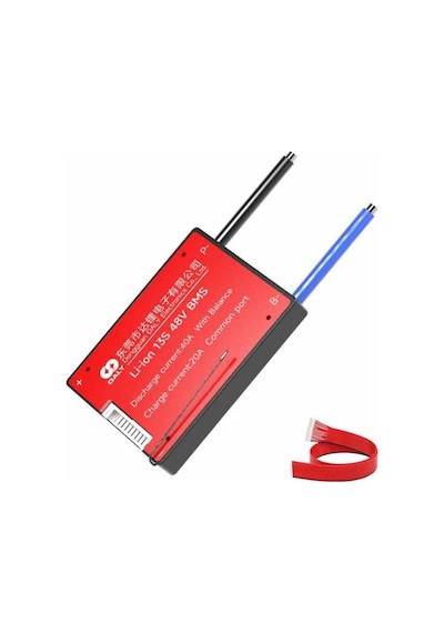 Daly Bms Li-ion 13s 48v 40a Balanslı Ortak Port