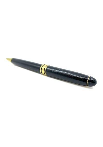 Bambu Kalem Ahşap Kutulu - Siyah