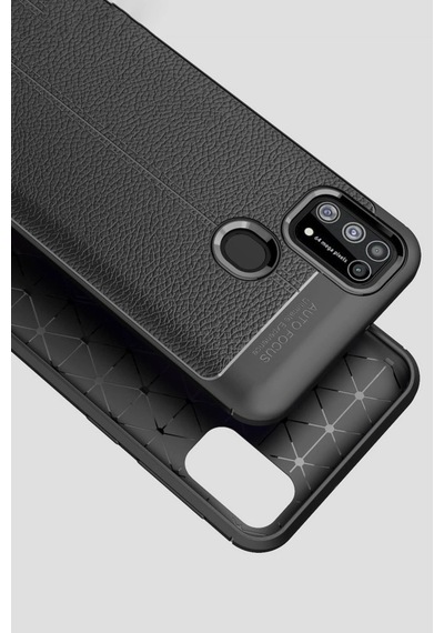 Samsung Galaxy M31 Kılıf Auto Focus Kapak - Kırmızı