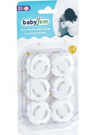 12 Adet Priz Kapağı Bebek Güvenlik Ürünü Priz Kapatıcı Kilit Çok Renkli