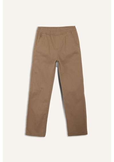 Defacto Erkek Çocuk Düz Paça Gabardin Pantolon F3762a825wnkh92 Haki-kh92