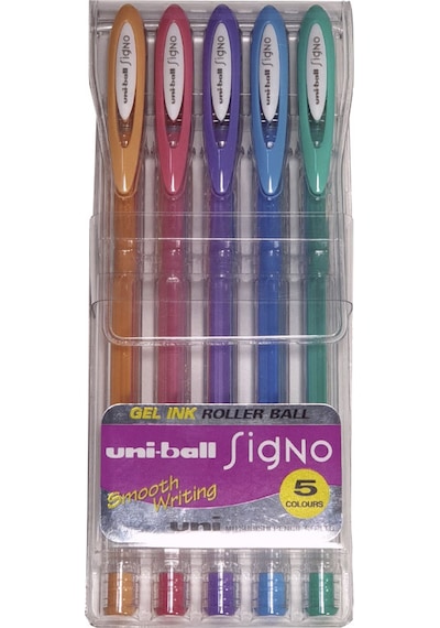 unıball Signo Angelic Color Umn-120ac Jel Kalem 07 Karışık 5  Renk