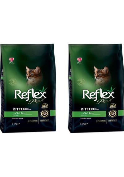 Reflex Plus Tavuklu Yavru Kedi Maması 2 x 1500 G