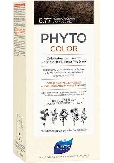 Phyto Color 6.77 Saç Boyası - Cappuccino Kahve (Yeni ) Cappuccino Kahve