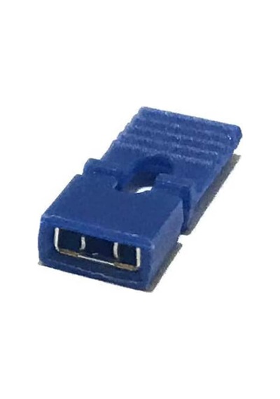 Koodmax-2 Pin 2.54Mm Uzun Tip Dişi Jumper - Mavi - 10 Adet