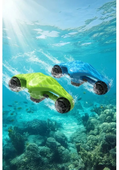 Triathlon T-249 Elektrikli Deniz Scooter 1200w Çift Motor Mavi