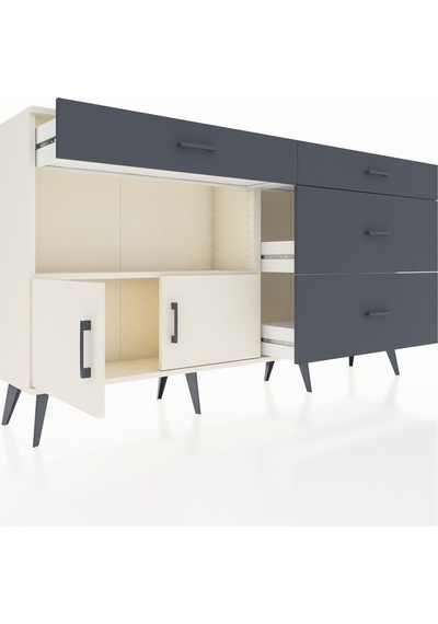 Arges Konsol Tek Raflı 4 Çekmeceli 2 Kapaklı 176x30x99 Aytaşı-ayt Aytaşı-aytaşı/antrasit Arges Konsol Tek Raflı 4 Çekmeceli 2 Kapaklı 176x30x99 Aytaşı-ayt Aytaşı-aytaşı/antrasit
