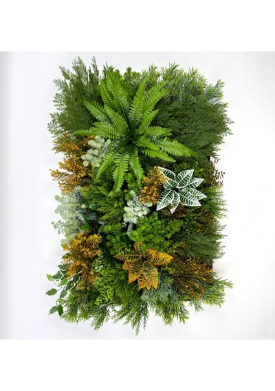 Biçiçek Dikey Bahçe Duvar Paneli 120x80cm Model28