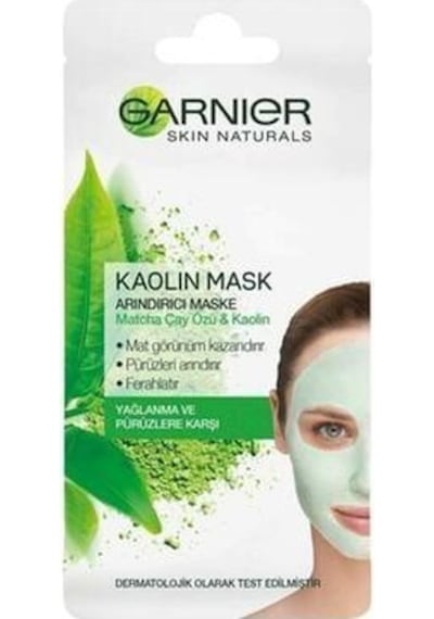 Garnier Skin Active Maske Matcha Çay Özü&Kaolin 8Ml