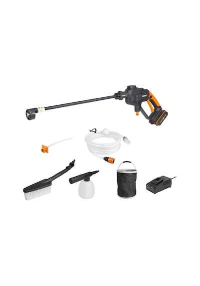 Worx WG620E.2 20V 2Ah Li-ion Akülü 24 Bar Basınçlı Yıkama Tabanca Seti