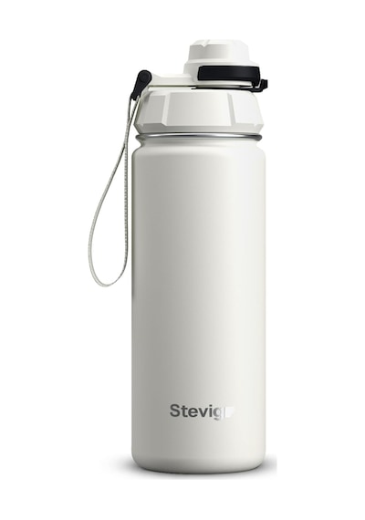 1 Hand Leak-proof Sızdırmaz Çelik Termos 500 Ml Star Whıte St-220