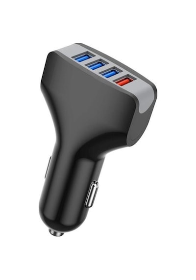 Hızlı Şarj Adaptörü 4 Port Çift Usb Araç Çakmaklık Şarj C20 1