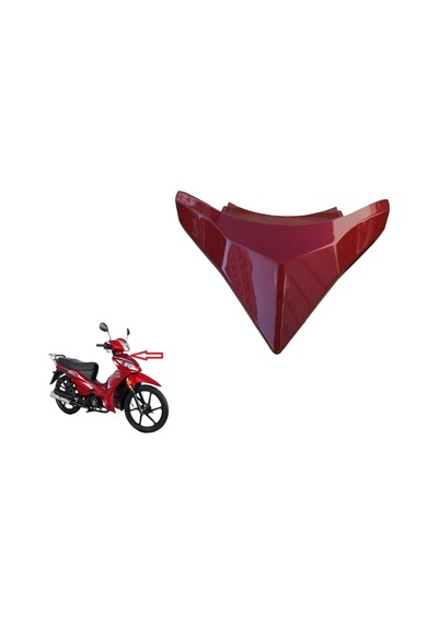 Kuba Ege 50 / 100 Ön Panel Üst Plastiği Kırmızı Grenaj