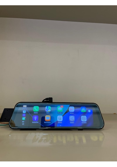 Foxus Carplaylı 2 Kameralı Ayna Kayıt Kamerası 2k