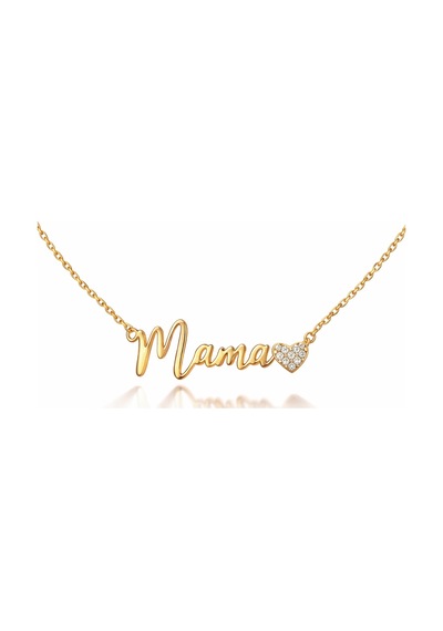Çelik Mama Kolye Gold