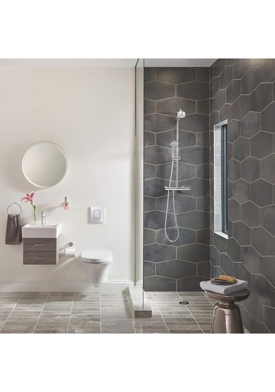Grohe Essentials Tuvalet Kağıtlığı Kapaklı, Beyaz Diğer