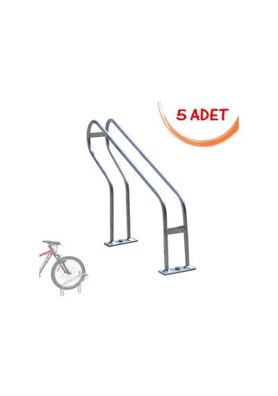 Bisiklet Park Standı Bisiklet Parkı Tekli Bisiklet Park Yeri Alanı Demiri 5 Adet Sarı