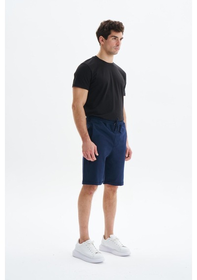 AR-MA Arma Erkek Regular Fit Basic Süprem % 100 Pamuk Cepli Şort Y29504279002 Lacivert