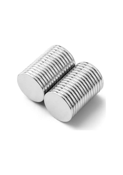 Dünya Magnet Yuvarlak Neodyum Mıknatıs 10 Mm X 1 Mm , Güçlü Magnet, 10 Adet