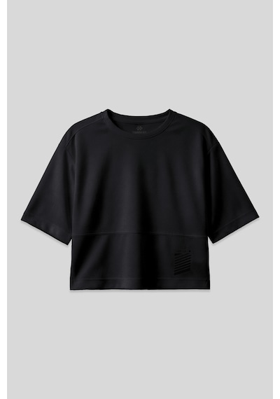 Oversize Fit O Yaka 2li Paket Siyah-beyaz Kadın T-shirt - 97284 Siyah - Beyaz