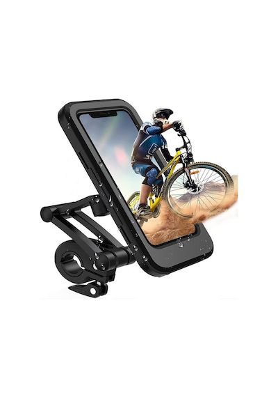 Upway Su Geçirmez Dokunmatik Bisiklet Motorsiklet Telefon Tutucu Kılıf