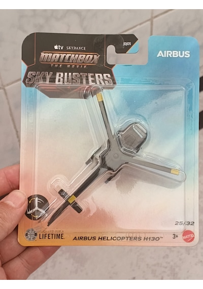Matchbox Sky Busters Airbus Helicopters H130 Jkh50 Siyah