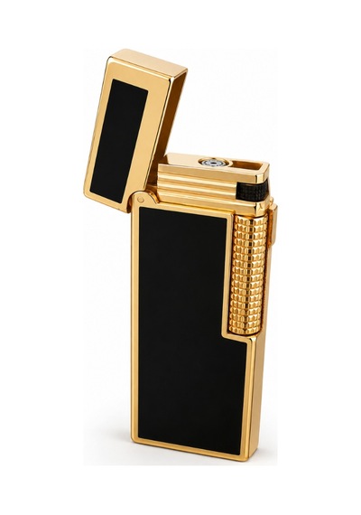 Vindiesel Siyah Gold Soft Flame & Tek Torch Pürmüz Metal Puro Çakmağı Tr10011