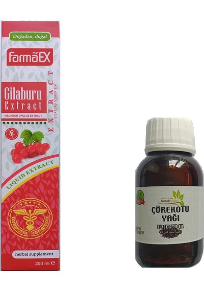 Gilaburu Ekstrat 250 ML + Çörekotu Yağı 50 ML