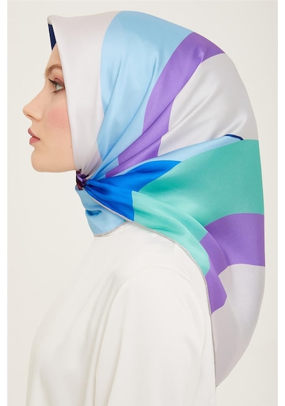 Armine Twill İpek Eşarp 24ya9148 31 - Desenli