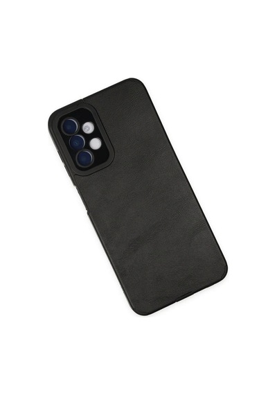 Newface Samsung Galaxy Uyumlu A04s Kılıf Loop Deri Silikon - Siyah