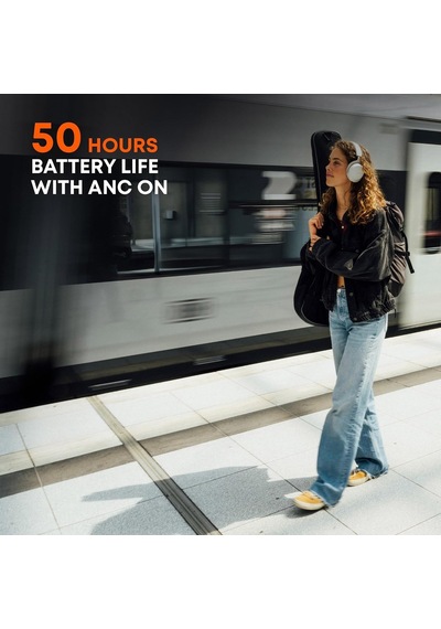 Aventho 300 Nordic Gray Dolby Atmos Özellikli Bluetooth Over-ear Kulaklık Anc, Bluetooth 5.4, Dolby Atmos, 50h Pil,