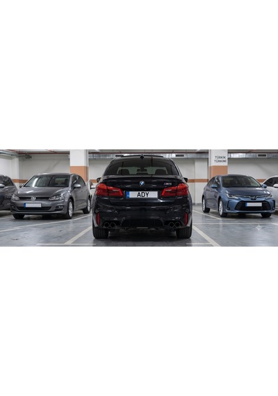 Bmw M Power Krom Bagaj Amblemi