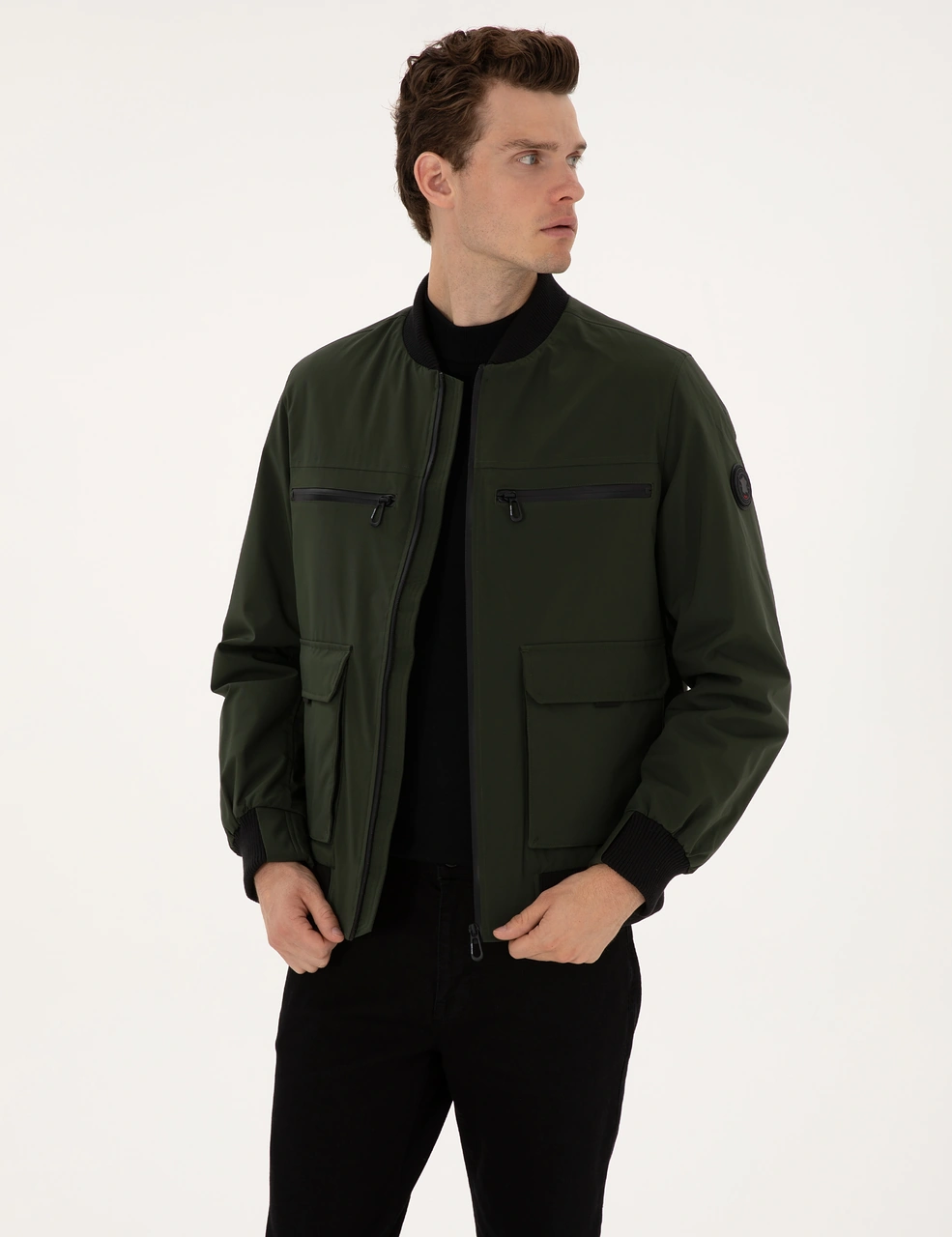 Pierre Cardin Erkek Koyu Haki Mont 50314099-vr111