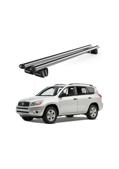 Pençe Toyota Rav4 Ara Atkı 2006-2012 Uyumlu Gri Ara Atkı Port Bagaj Tavan Barı