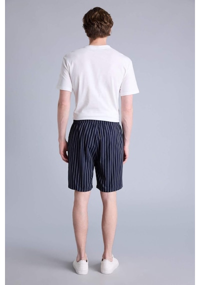 Defacto Regular Fıt Cepli Kısa Boy Poplin Alt H2742ax26spnv135 Lacivert-nv135