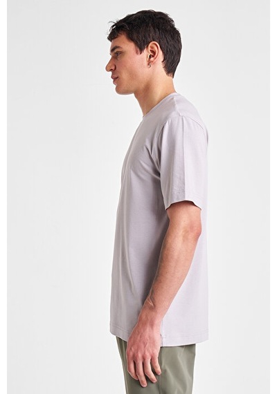 Lescon Erkek Kısa Kollu T-shirt 25s-1202-25y Gri