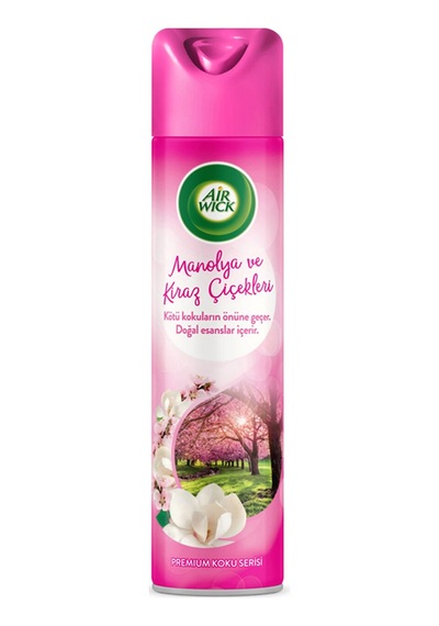 Air Wick Aerosol Manolya Ve Kiraz Çiçekleri 300 Ml 4 Adet Diğer