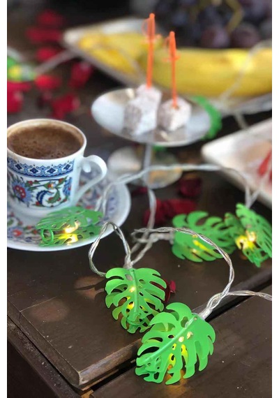 Palmiye Yaprak Led Işık Günışığı