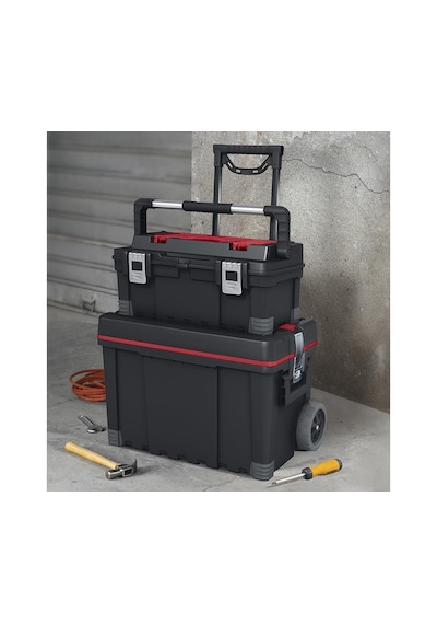 Keter K17182387 Master Pro Tekerlekli Takım Çantası 22'+25'