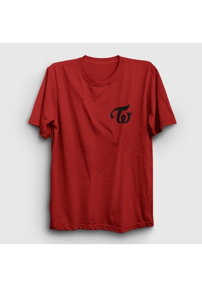 Noıssey Unisex Kırmızı Logo K-pop Twice T-shirt 280350tt