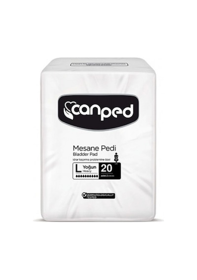 Canped Mesane Pedi Yoğun L Beden 20 Adett PKT.CANPED.127 L