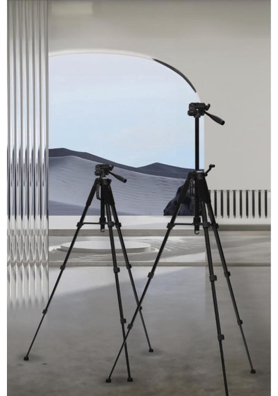 8850 Profesyonel 1.2m Su Terazili Tripod Kamera Tripod