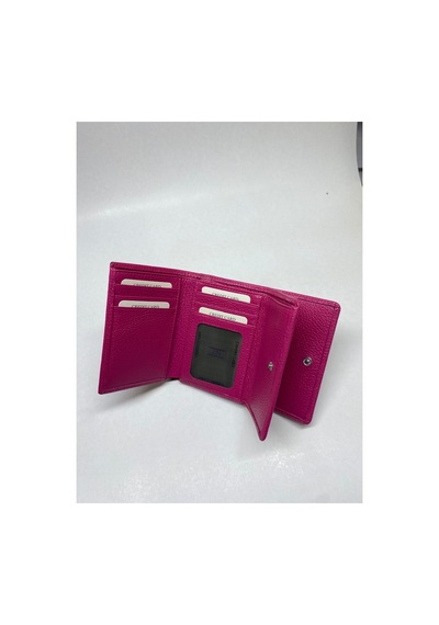 Shop Kadın Cüzdan Hakiki Deri Çok Bölmeli Fermuarlı Floter Deri Pembe - 891852058 Pembe