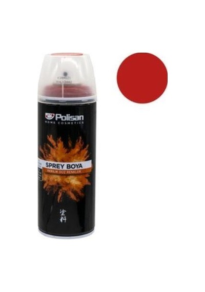 Polisan Akrilik Sprey Boya Kırmızı Ral-3002