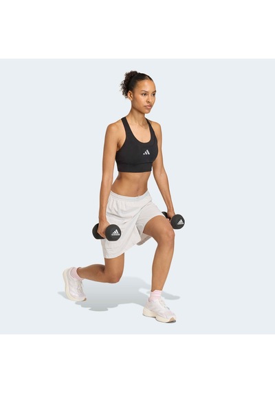 Adidas Adi365 Running Cepli Orta Destekli Kadın Siyah Antrenman Bra Ka2797