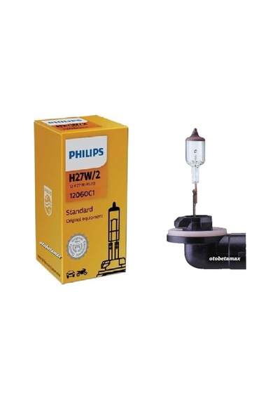 Philips Uyumlu H27w/2 ( 881 ) 12v 27w Standart Ampul 12060 C1