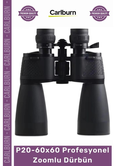 Carlburn Dürbün Yüksek Netlik Sağlayan Dayanıklı Outdoor Avcı Tipi P2060x60 Profesyonel Zoomlu Dürbün Çok Renkli