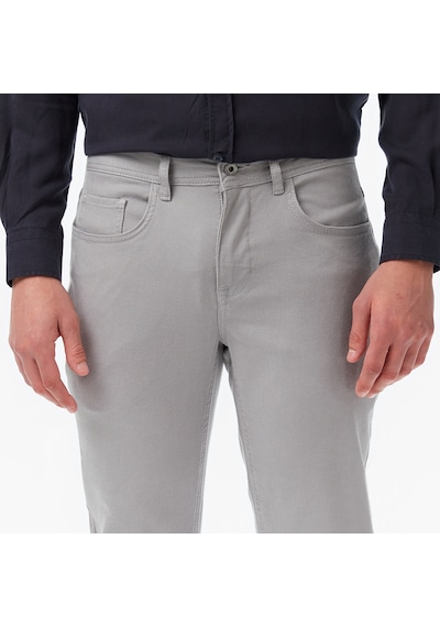 Nautica Erkek Gri Slim Fit Pantolon Düz P57205t Gri