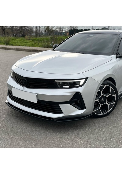 Opel Astra L Ön Lip Plastik Piano Black