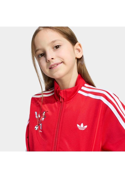 Adidas Disney Firebird Çocuk Kırmızı Eşofman Takımı Ke3880